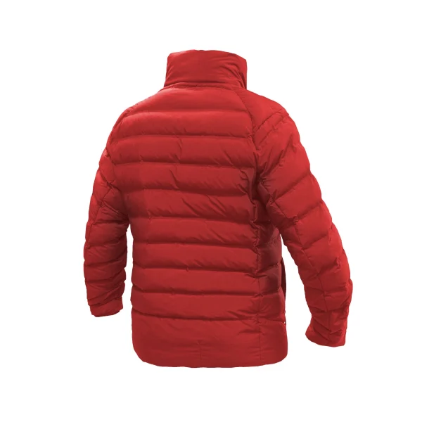 Parka Térmica Pukem Hombre Manga Larga Impermeable Rojo