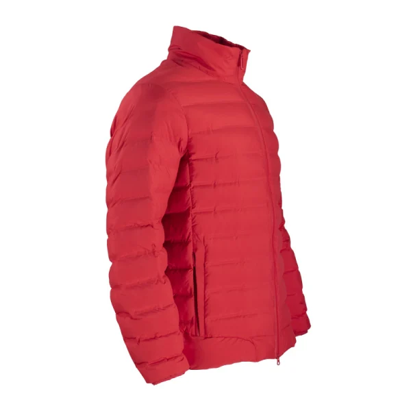 Parka Térmica Pukem Hombre Manga Larga Impermeable Rojo