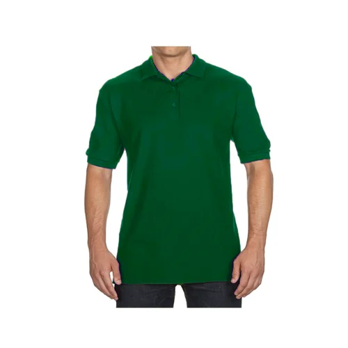 verde-Pino-1 Polera pique manga corta hombre suave textura Verde