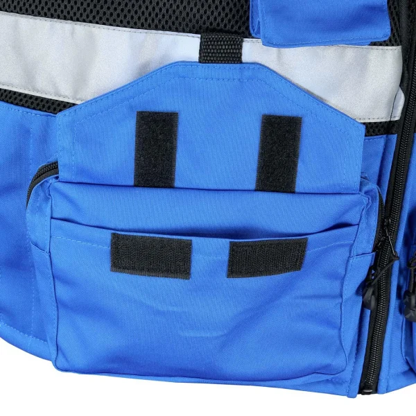 Chaleco Geólogo Miner Azulino Reflectantes