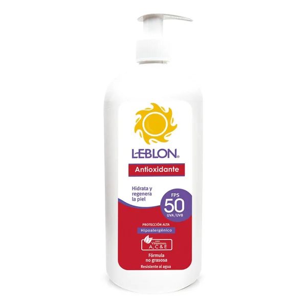 Bloqueador Protector Solar Leblon Factor 50 Envase 1 Lt
