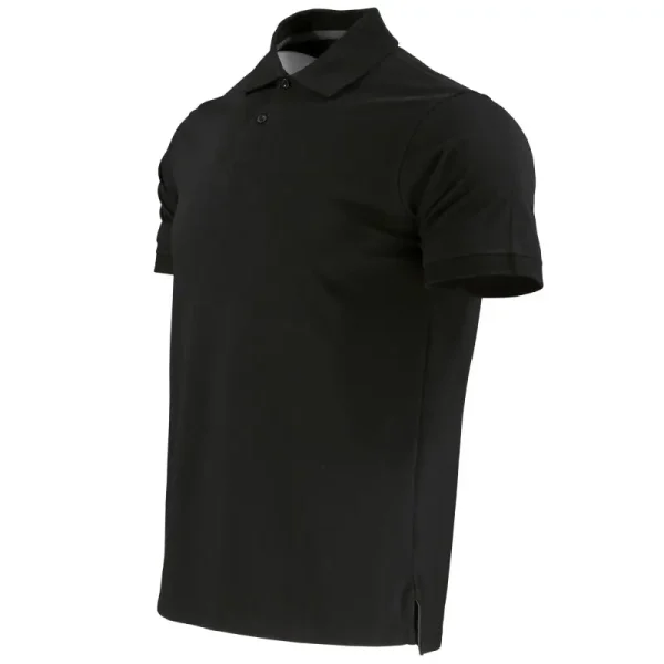 4 Polera polo dryfresh manga corta hombre negra