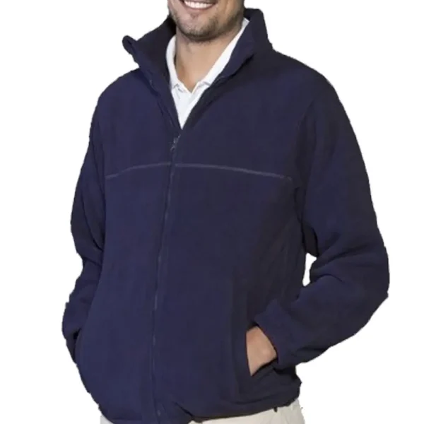 Azul Micropolar térmico hombre manga larga color Azul