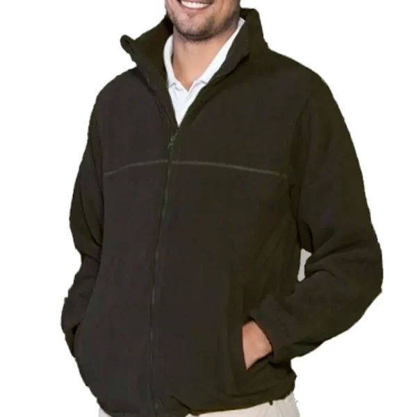 Gris Micropolar térmico hombre manga larga color Gris oscuro