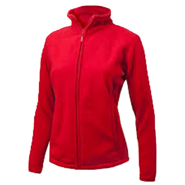 Mujer-Rojo Micropolar Mujer manga larga rojo