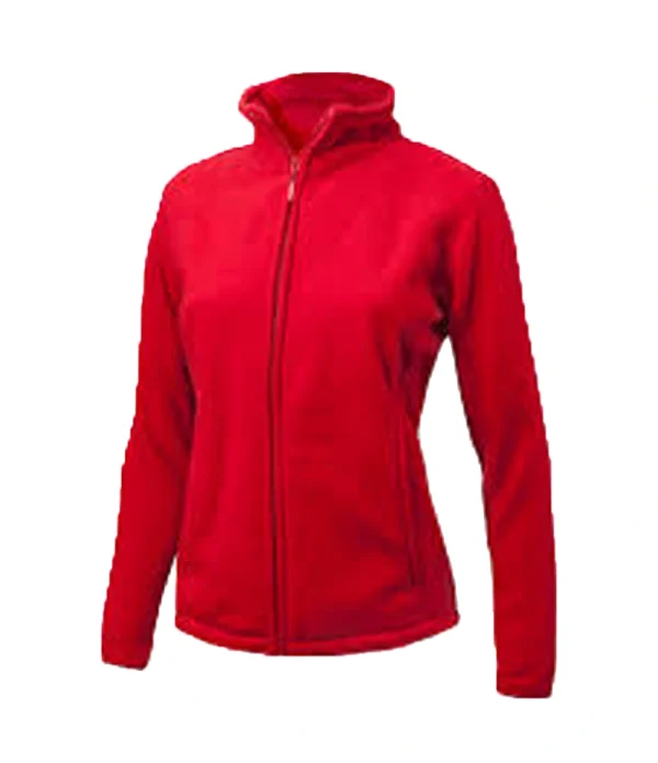 Mujer-Rojo Micropolar Mujer manga larga rojo