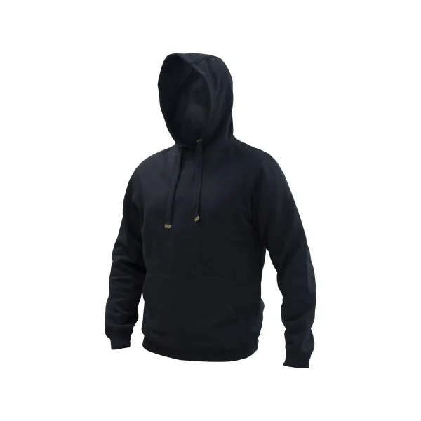 canguronegro1 Polerón unisex Hoodie Canguro color Negro con gorro