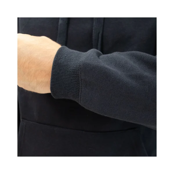 canguronegro4 Polerón unisex Hoodie Canguro color Negro con gorro