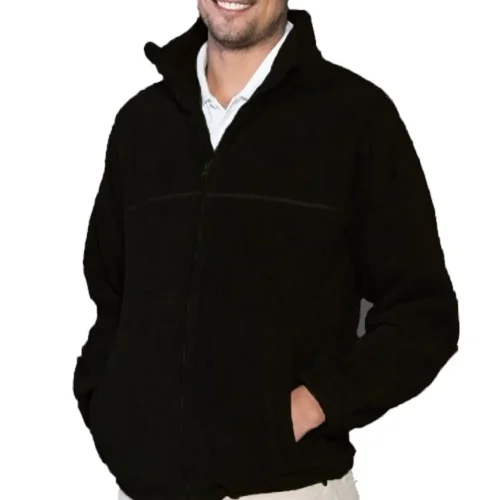 negro Micropolar térmico hombre manga larga color negro