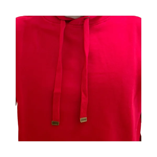 Polerón unisex Hoodie Canguro color Rojo con gorro