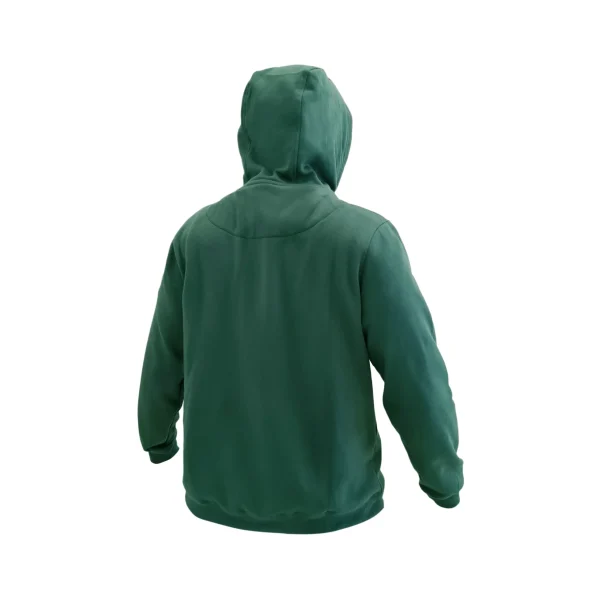 Polerón unisex Hoodie Canguro color Verde con gorro