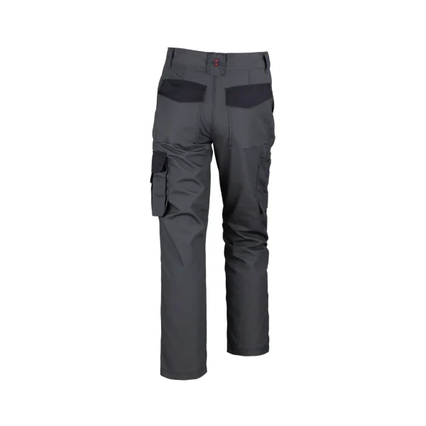 Pantalon cargo Alerce bicolor rodilla reforzada Gris claro/Gris oscuro