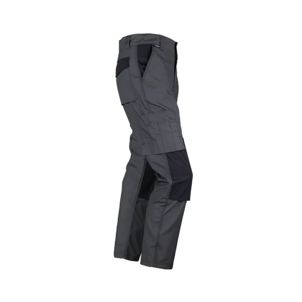 Pantalon cargo Alerce bicolor rodilla reforzada Gris claro/Gris oscuro