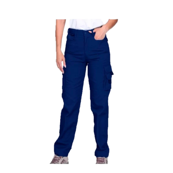 Pantalón cargo alerce mujer World Azul