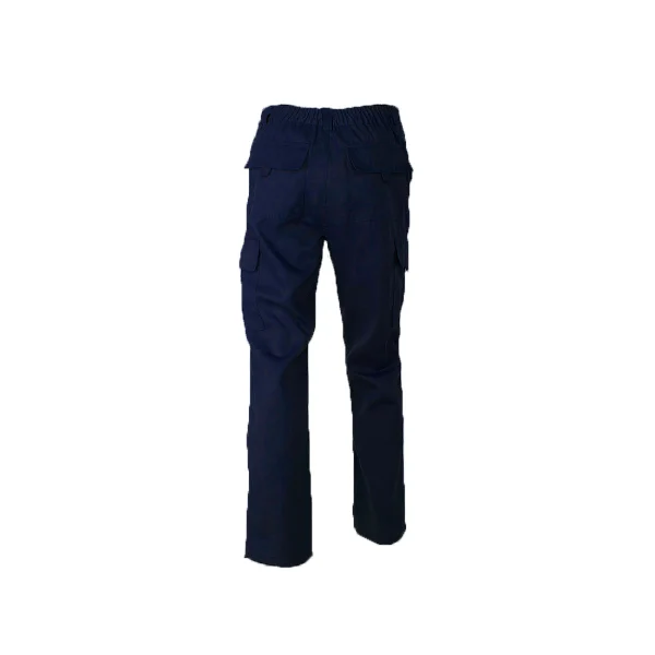 Pantalon cargo gabardina Practical Line Azul