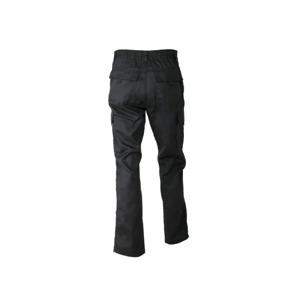 Negro 204 Pantalon cargo gabardina Practical Line Negro