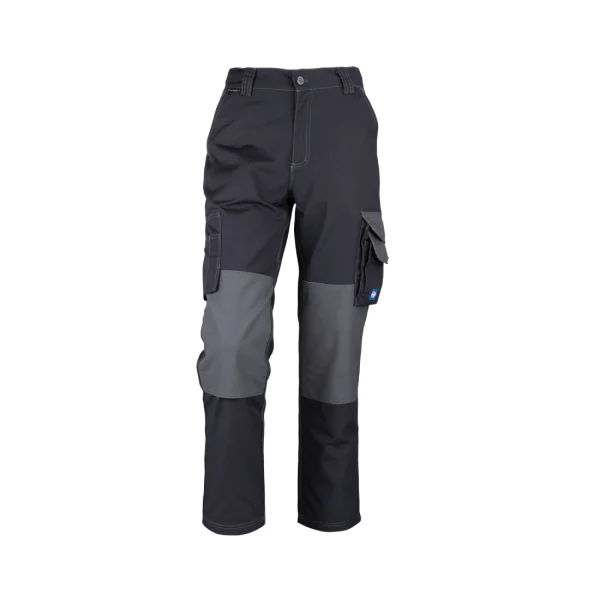 Pantalon cargo Alerce bicolor rodilla reforzada Gris oscuro/Gris Claro