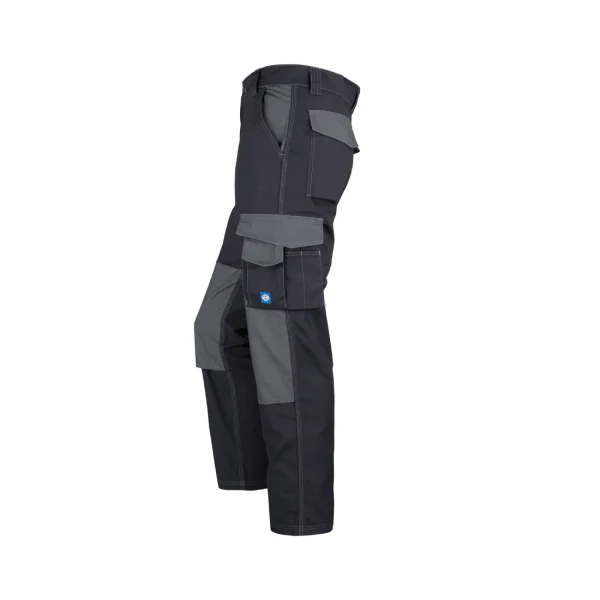 Pantalon cargo Alerce bicolor rodilla reforzada Gris oscuro/Gris Claro