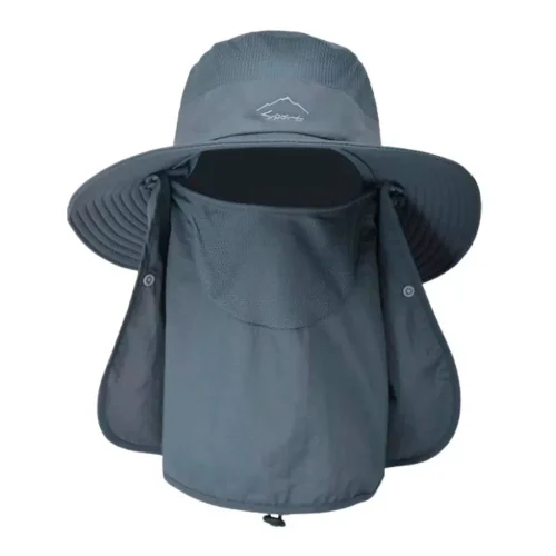 Gorro Sombrero Legionario Pescador  3 x 1 Gris