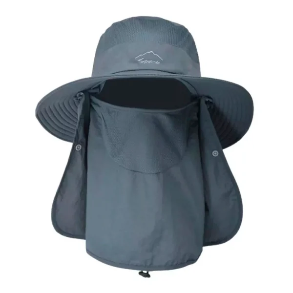 Gorro Sombrero Legionario Pescador  3 x 1 Gris