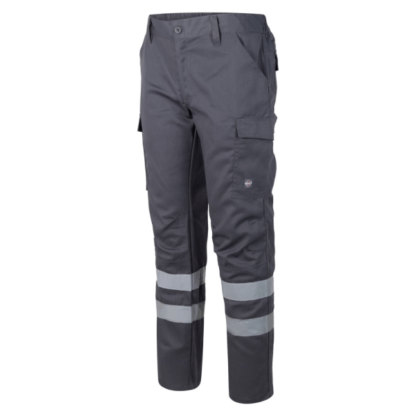Pantalón Cargo Gabardina Con Cinta Hombre