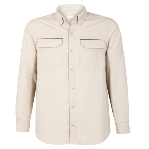 Camisa Ripstop Jubae Manga Larga Hombre (9) Camisa Ripstop Jubae Manga Larga Hombre Khaki