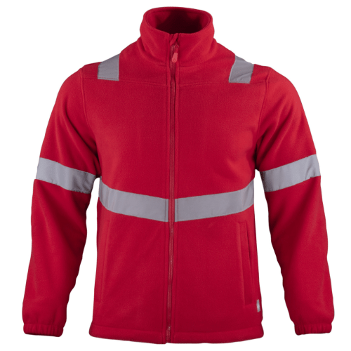 Micropolar Con Cinta Reflectiva Hombre (12) Micropolar Con Cinta Reflectiva Hombre Rojo