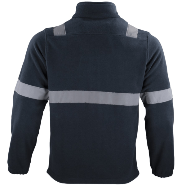 Micropolar Con Cinta Reflectiva Hombre Azul