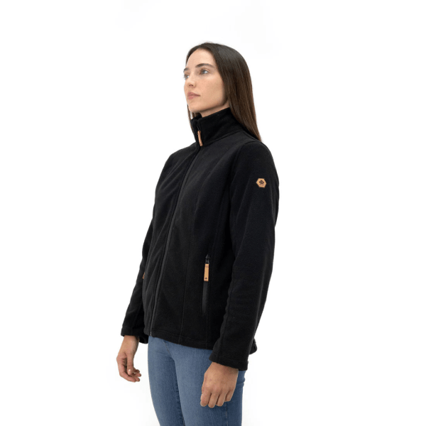 Micropolar Mujer Quebec Pardo Negro Segman