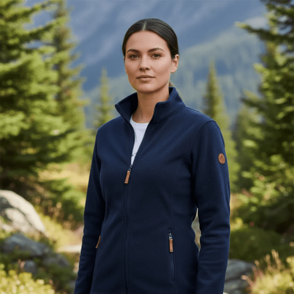 Micropolar Mujer Quebec Pardo Azul Segman