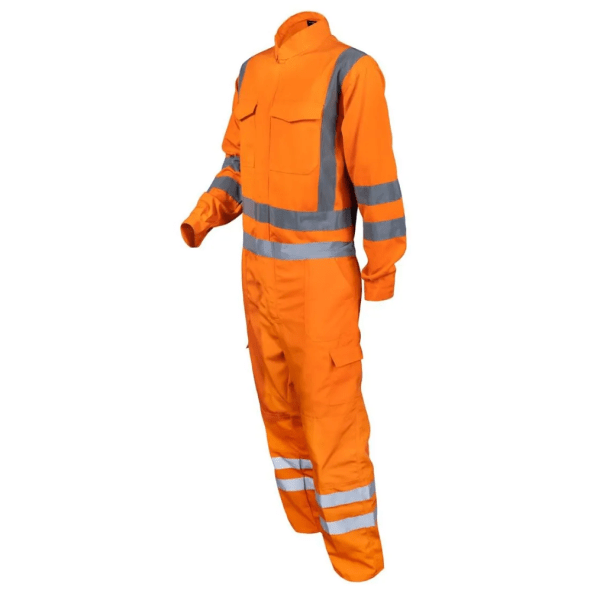 Overol Acid Pro Naranja Con Reflectantes 360