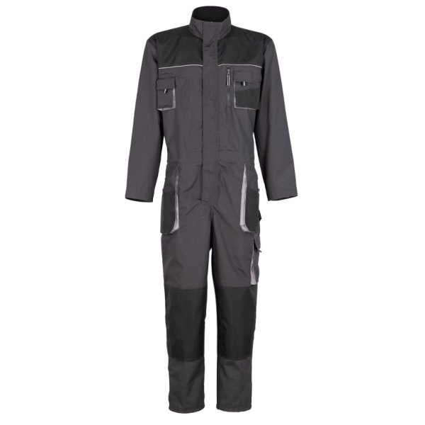 Overol Actium Canvas Hombre (3) Overol Actium Canvas Hombre Gris Oscuro