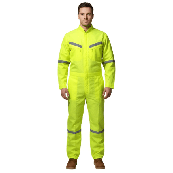 Overol Piloto Fluor Con Cinta X Espalda Segman