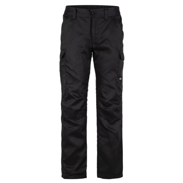 Pantalón Cargo Gabardina Forro Polar Hombre Negro
