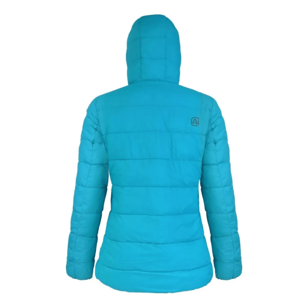 Parka Absolute Zero Mujer Reversible Gris/Calipso Z-6100