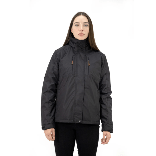 Parka Desmontable Quebec Ottawa 3 en 1 Negro Mujer (2) Parka Desmontable Quebec Ottawa 3 en 1 Negro Mujer