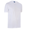 Polera 100% Algodón Manga Corta Hombre Blanco