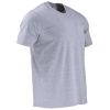Polera 100% Algodón Manga Corta Hombre Gris