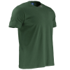 Polera 100% Algodón Manga Corta Hombre Verde