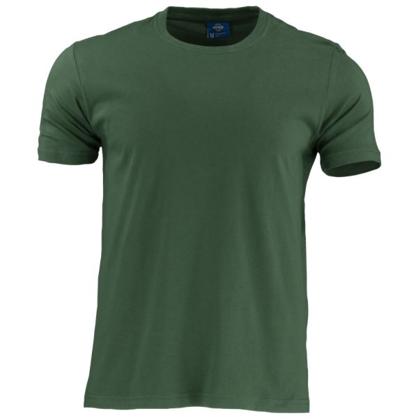 Polera 100% Algodón Manga Corta Hombre (8) Polera 100% Algodón Manga Corta Hombre Verde