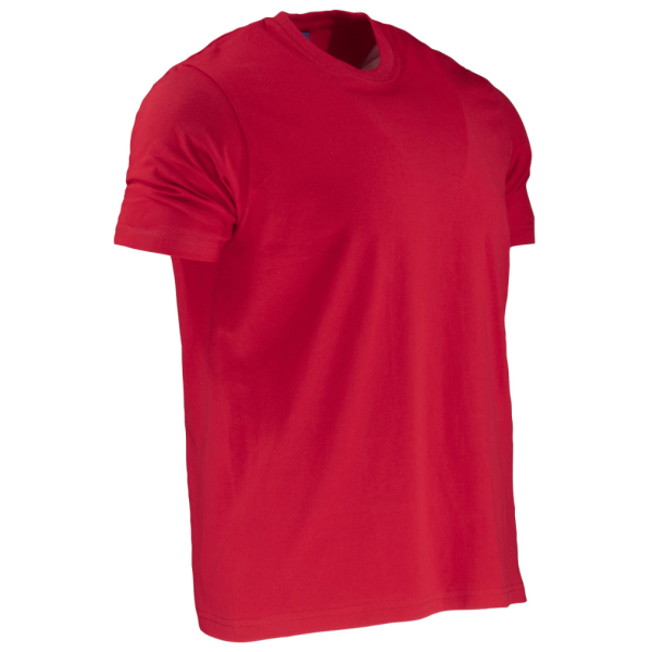 Polera 100% Algodón Manga Corta Hombre (9) Polera 100% Algodón Manga Corta Hombre Rojo