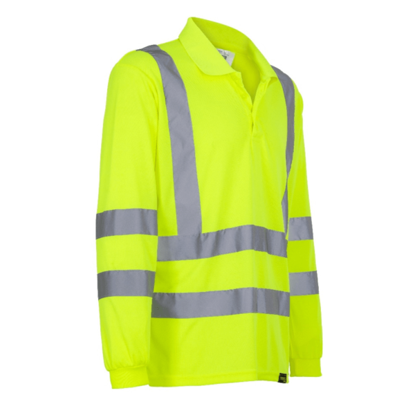 Polera Polo DryFit Manga Larga Hombre