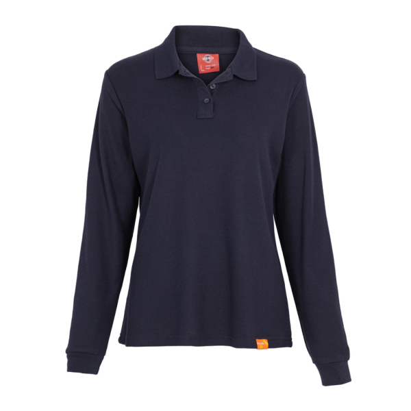 Polera pique manga larga importada  60/40 TX Mujer