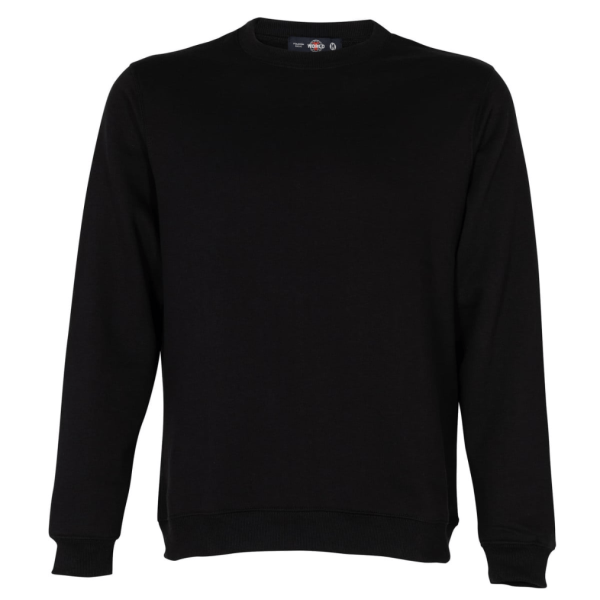 Polerón Basic 65% Algodón Manga Larga Unisex Negro