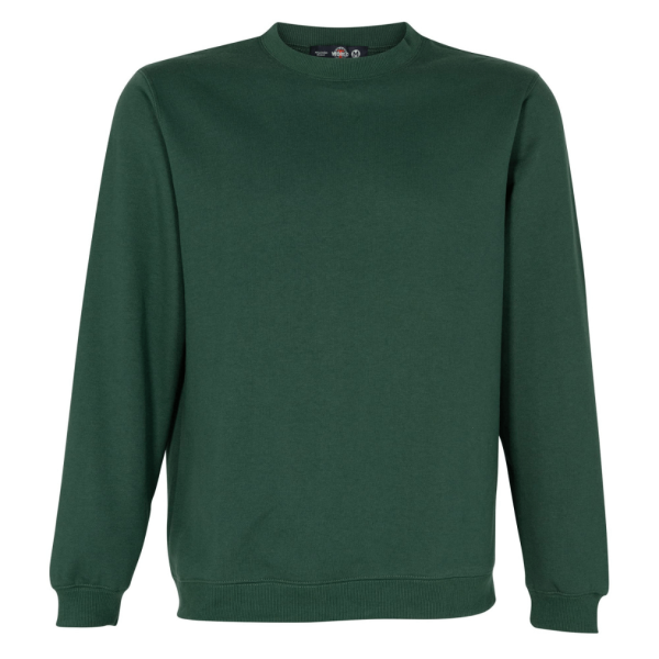 Polerón Basic 65% Algodón Manga Larga Unisex Verde