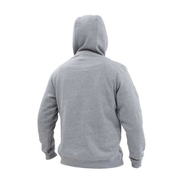 Polerón Hoodie Canguro Manga Larga Unisex Gris